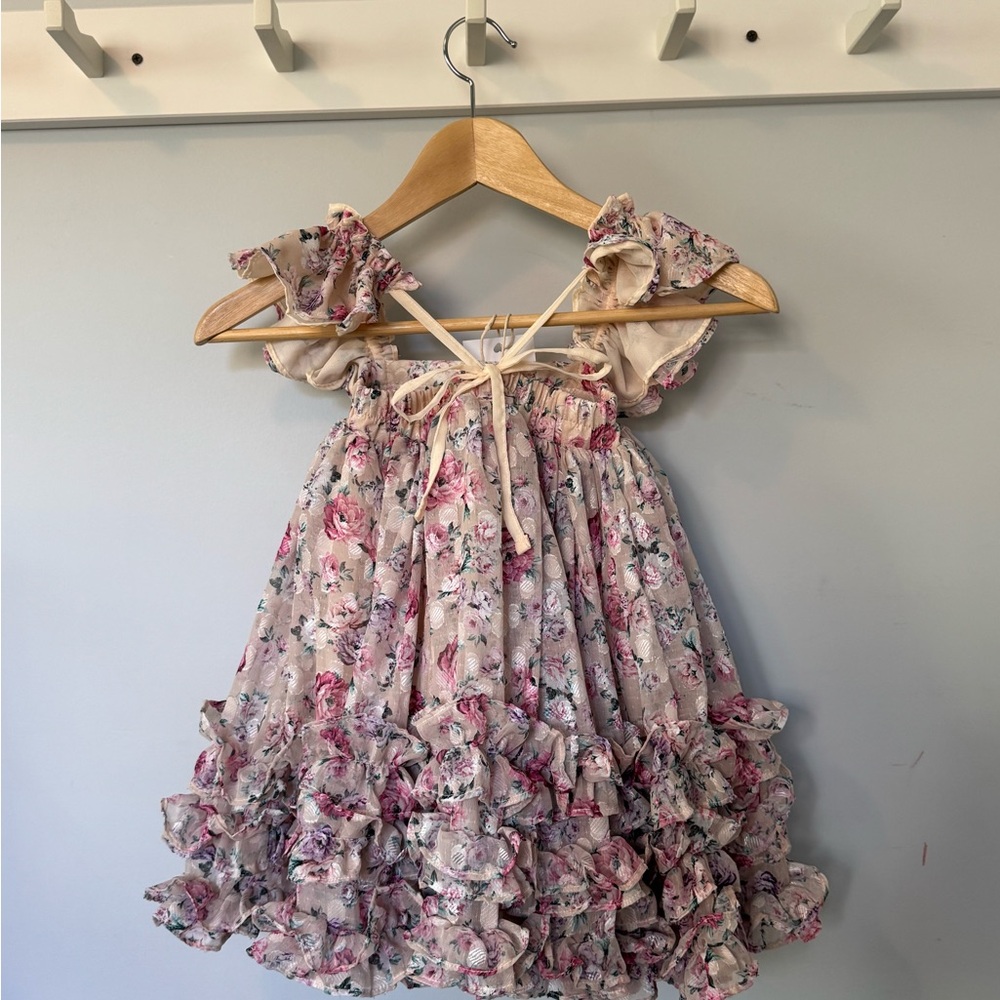 Floral Ruffle Dress - Picture 9 of 17